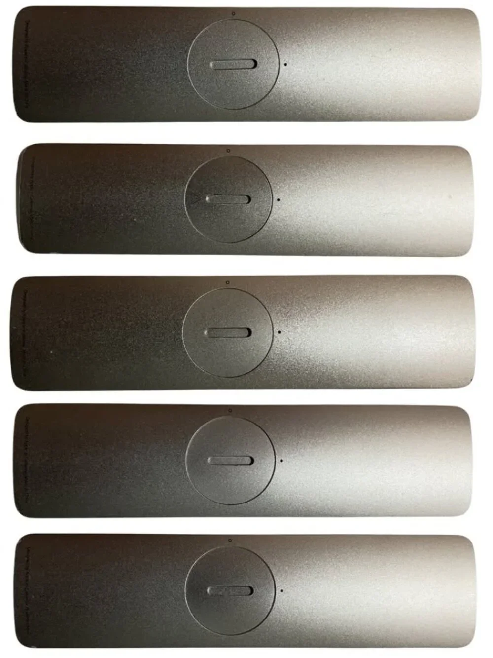 Lot of 5 Genuine Apple A1294 Aluminum IR Remote Apple TV 2nd 3rd Gen Work OEM